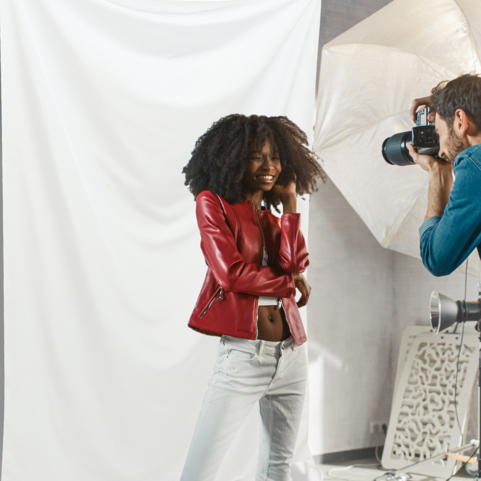 Photography Lighting Material - White Photo Backdrop Premium Polyester Material