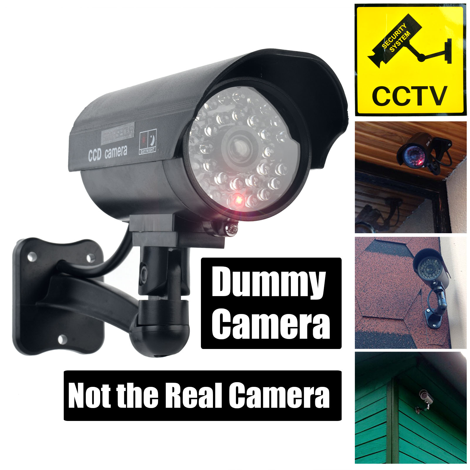 Macro Photography Led Lighting - Smarsecur Fake Camera Dummy Waterproof Security
