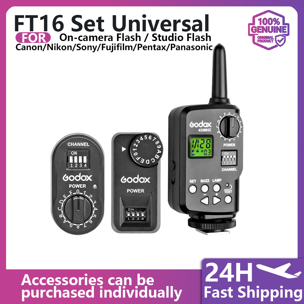 Trigger Receiver Set - FT-16 Flash Trigger Set Transmitter Receiver