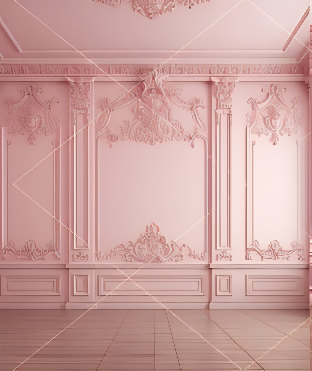 Photography Lighting And Composition - Pink Maternity Paneled Room Composite Light