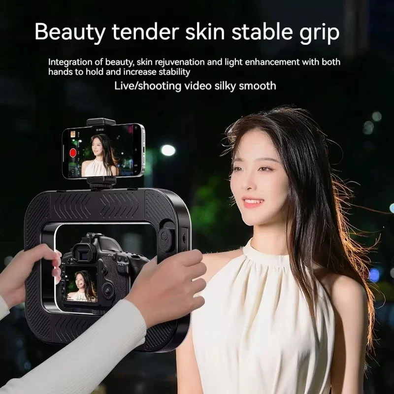 Smartphone Video Rig with Ligh - Photography Lighting Rig 评论和价格