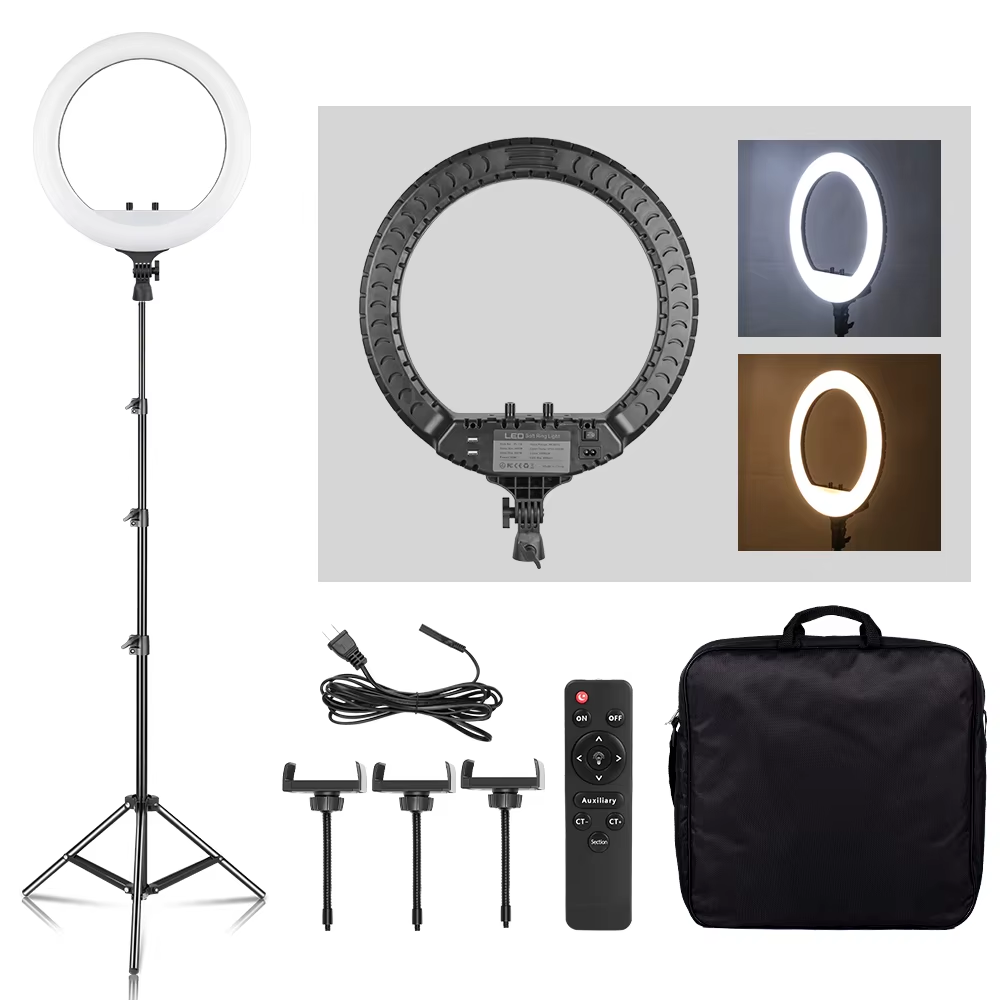 SH 18 Inch Knob Ring Light LED - Led Ring Light 18 评论和价格