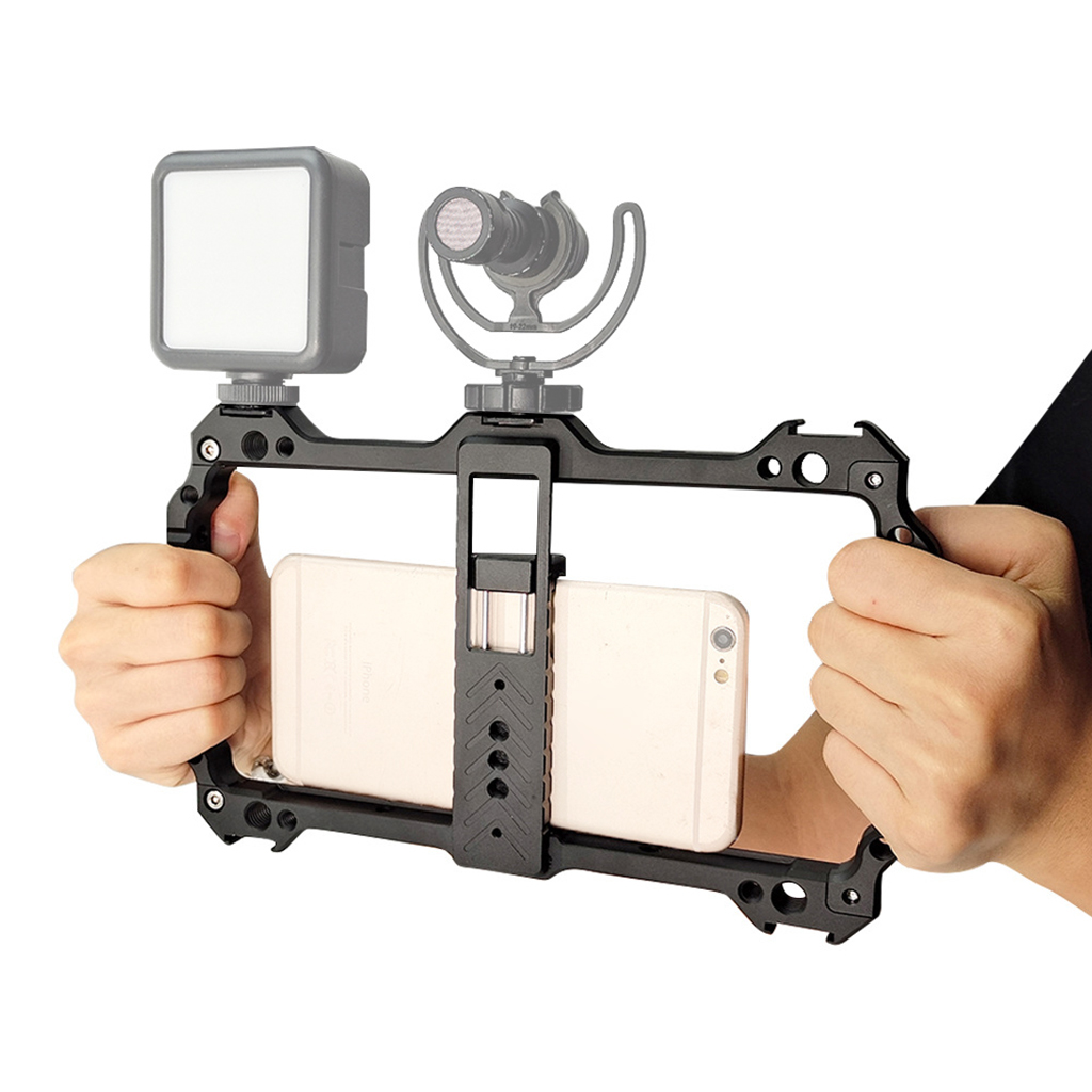 Universal Metal Phone Cage Rig - Photography Lighting Rig 评论和价格