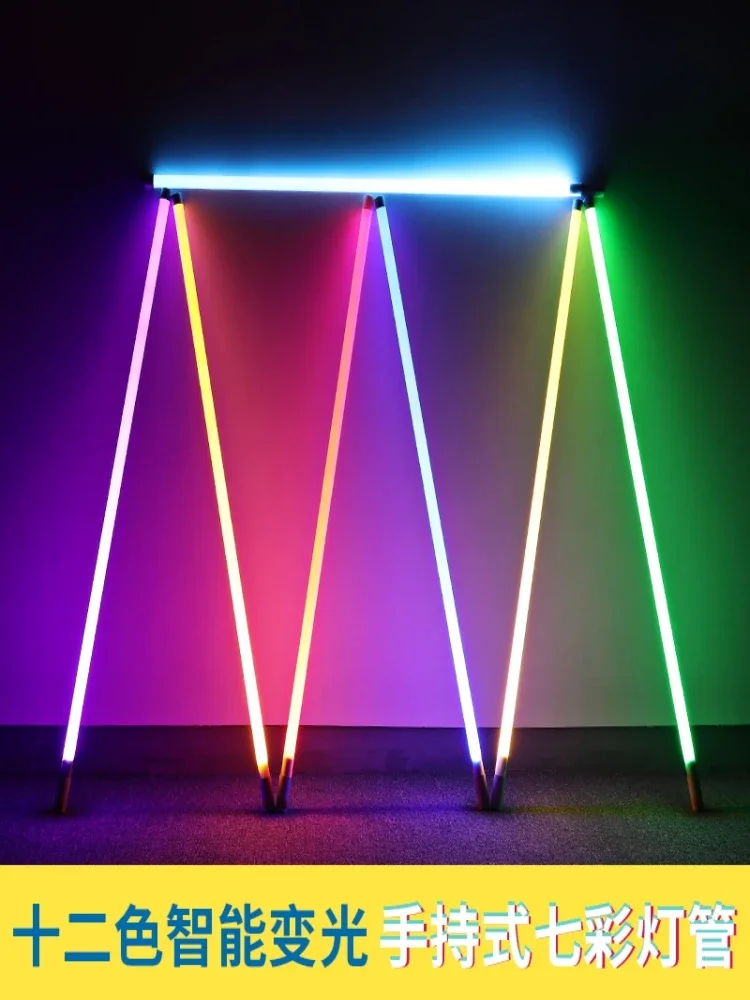 Charging LED lamp color handhe - Photography Lighting And Composition 评论和价格
