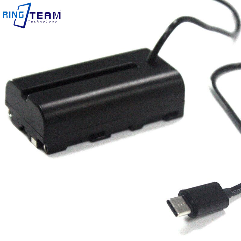 Type C Power Cable with NP-F55 - Photography Lighting For Dummies 评论和价格
