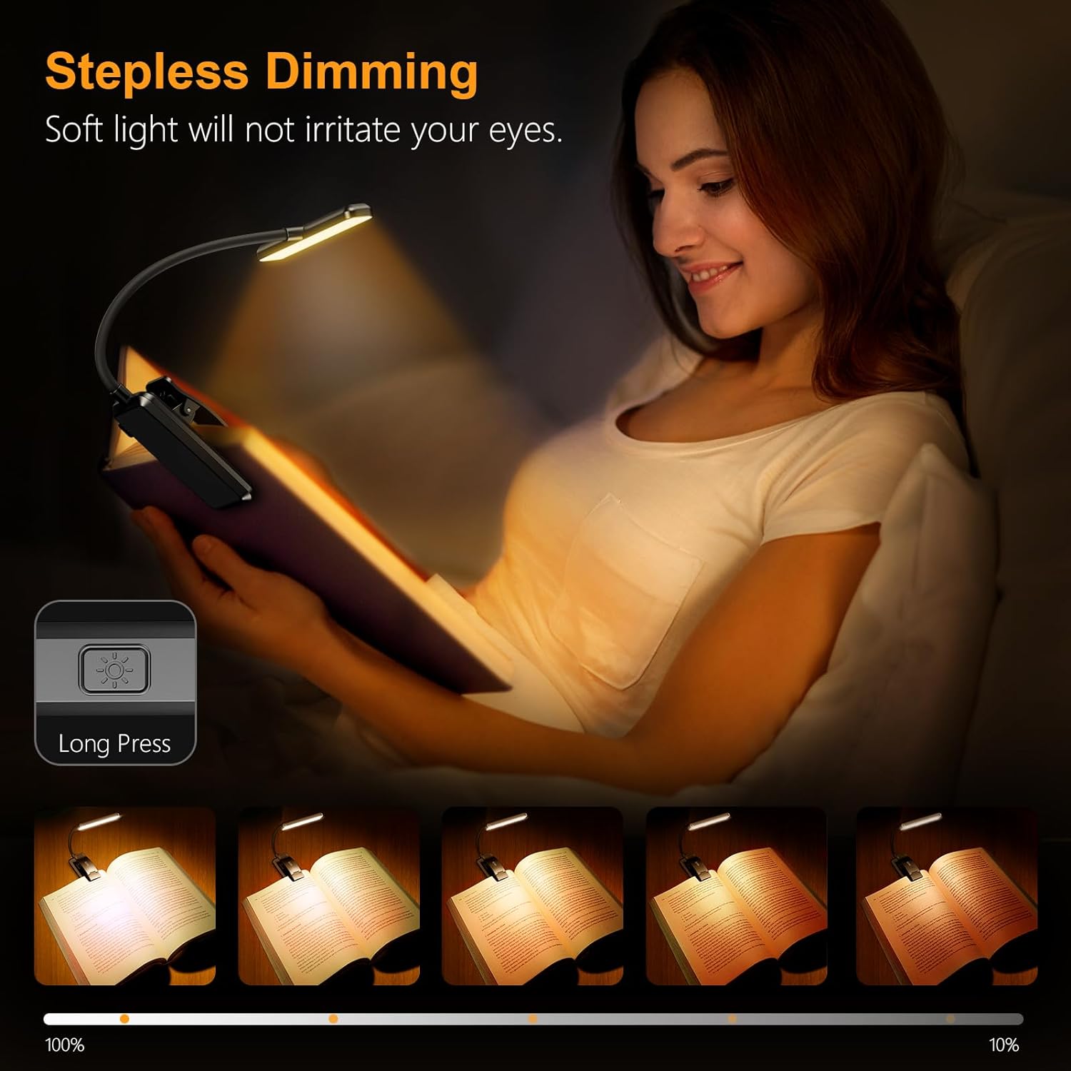 LED Book Light Reading Light E - Photography Lighting Book 评论和价格