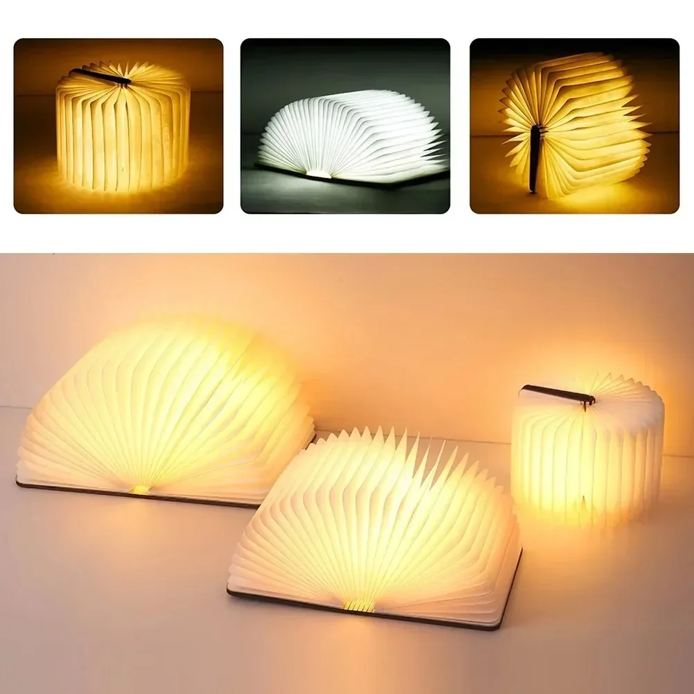 3D Book Light Folding Wooden C - Photography Lighting Book 评论和价格