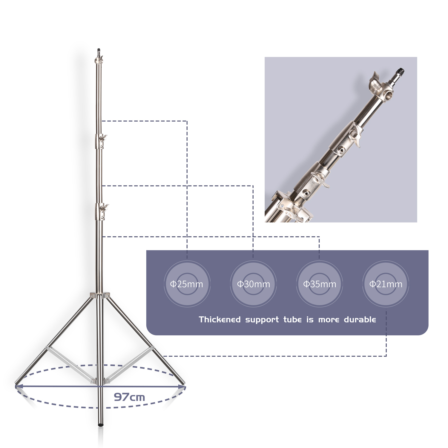SH 2.8M Stainless Steel Light  - Macro Photography Led Lighting 评论和价格