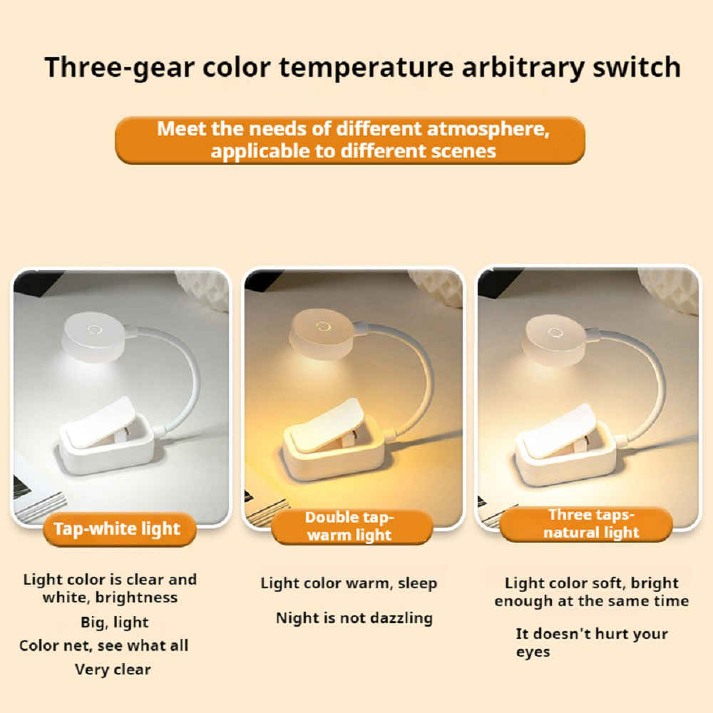 Mini Clip Book Lamp LED Table  - Photography Lighting Book 评论和价格