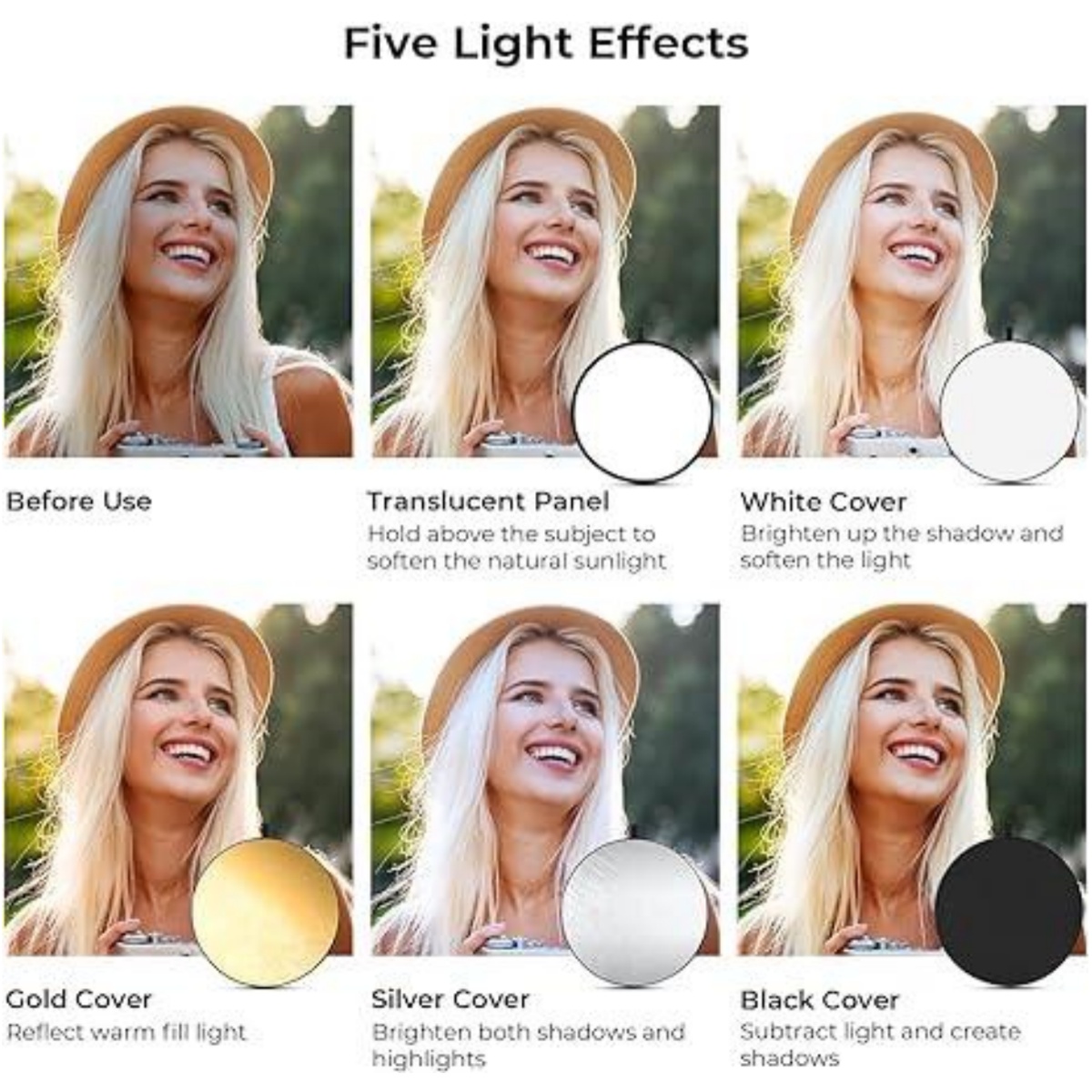 HUANYINGBJB Portable 5 in 1 Ph - Photography Lighting For Studio 评论和价格