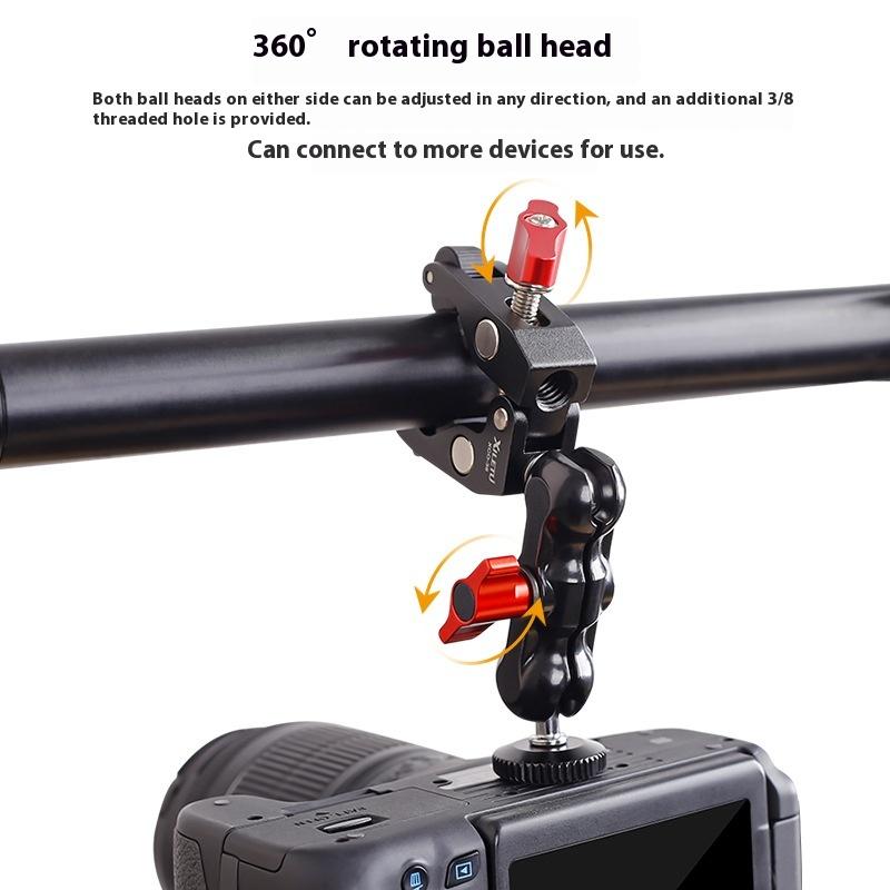 Camera Super Clamp with Double - Photography Lighting Rig 评论和价格