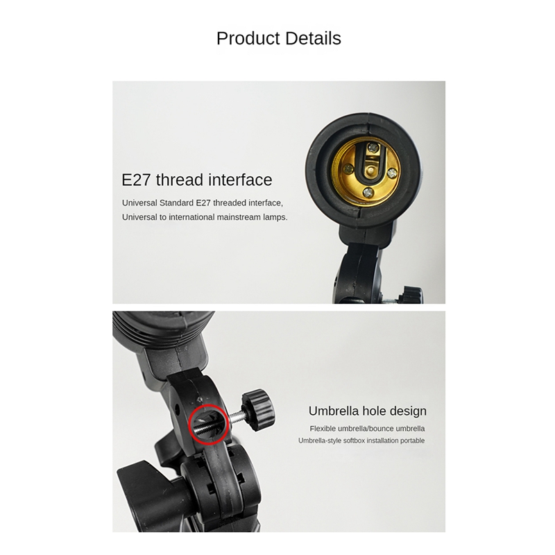 Light Lamp Photo Studio E27 AC - Stand Lighting Photography 评论和价格