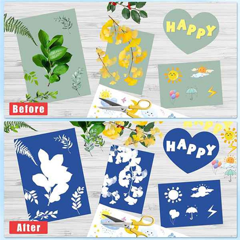 32Pcs A5 Sun Art Paper Cyanoty - Photography Natural Lighting 评论和价格