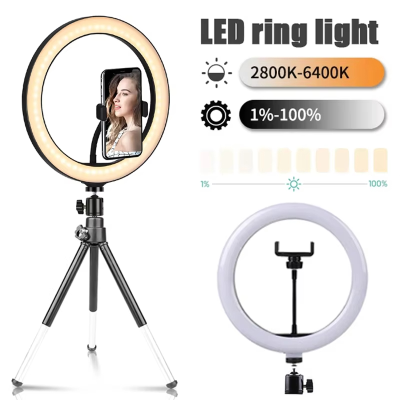10 inch Selfie Ring Light Phot - Macro Photography Led Lighting 评论和价格