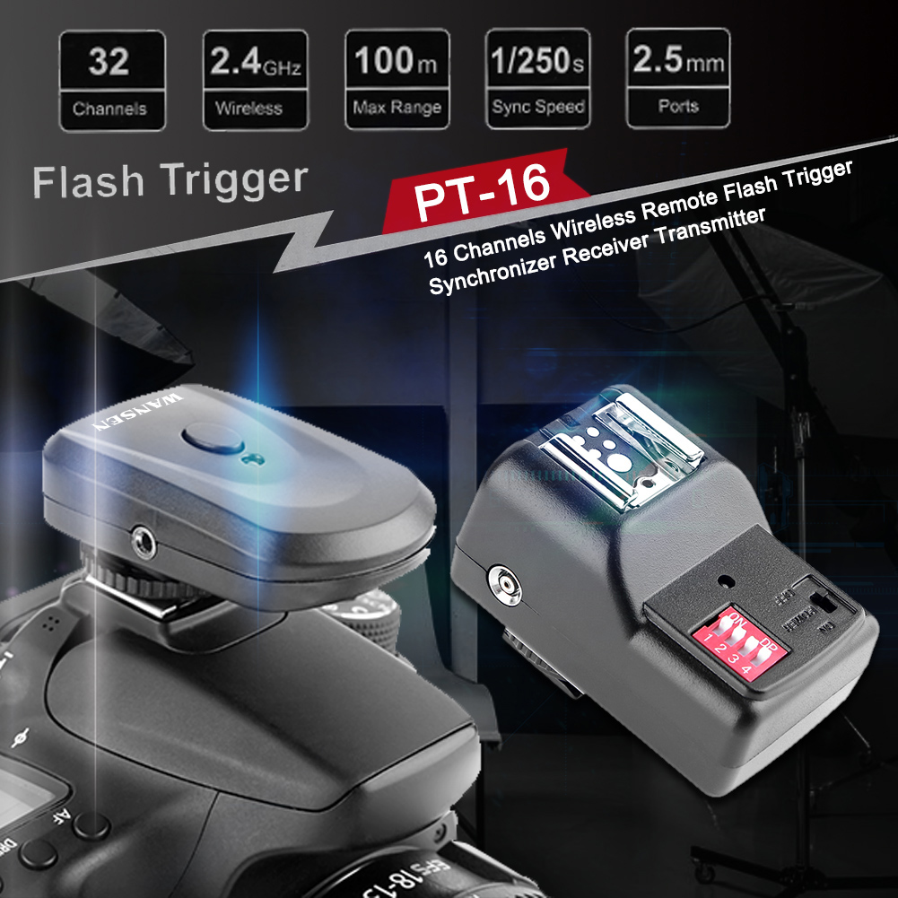 Hot Shoe Flash Lamp Controller - Trigger Receiver Set 评论和价格