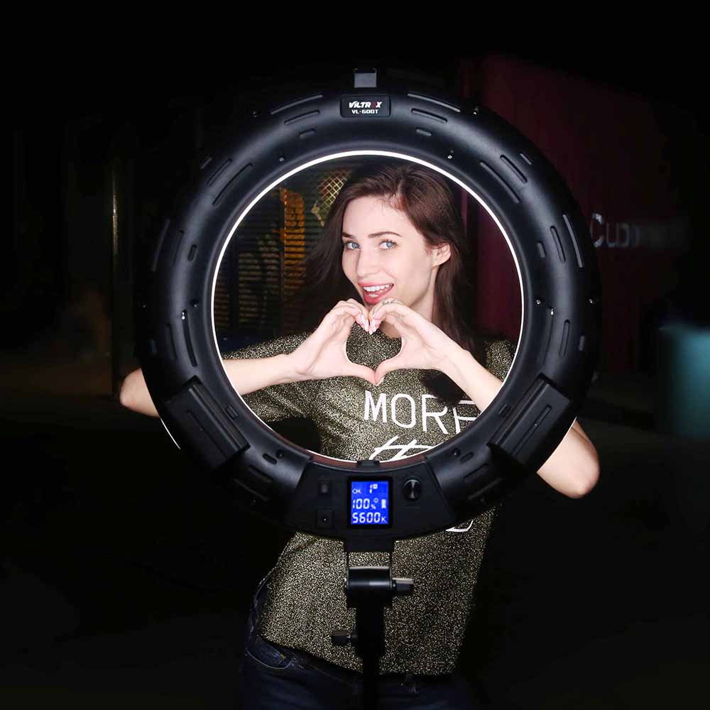 Viltrox VL-600T 45W 18 inch LE - Led Ring Light 18 评论和价格