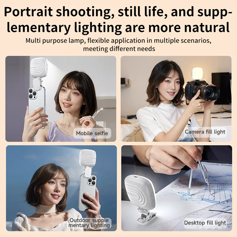 Phone Selfie Light 2700K-6500K - Photography Lighting Rig 评论和价格