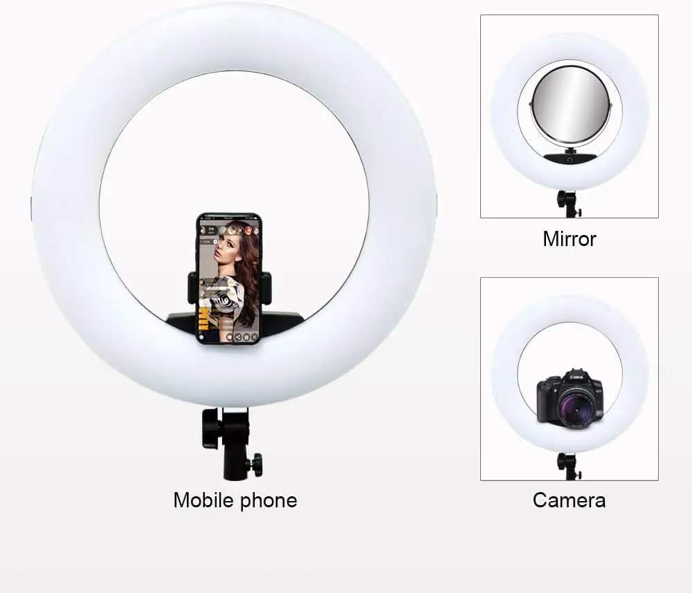 FD480 Ring Lamp 18 Inch LED Ri - Led Ring Light 18 评论和价格